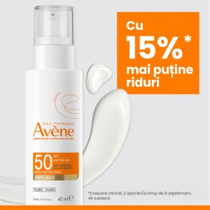 Fluid anti-age cu protectie solara SPF 50, 40 ml, Avene