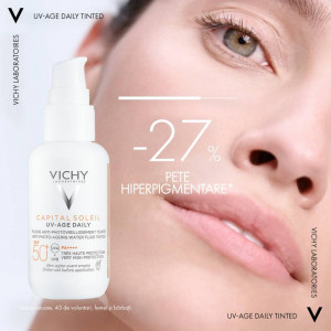 Fluid de protectie solara anti-ageing SPF 50+ Capital Soleil Vichy - Img 2