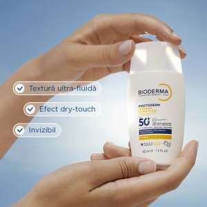 Fluid invizibil cu protectie solara SPF50+ Bioderma Photoderm Xdefense, 40 ml