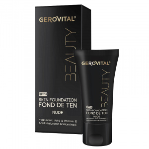 Fond de ten cu nuanța Nude, 30 ml, Gerovital Beauty