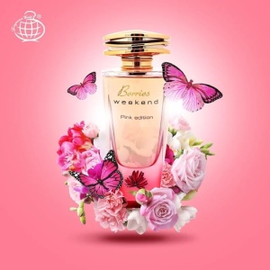 Fragrance World Berries Weekend Pink Edition, Apa de Parfum, Femei, 100 ml