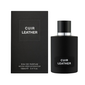 Fragrance World Cuir Leather, Apa de Parfum, Unisex