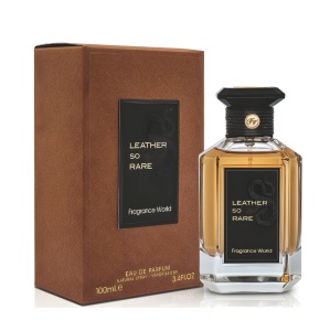 Fragrance World Leather So Rare, Apa de Parfum, Unisex, 100 ml