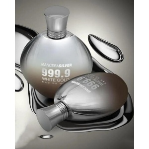 Fragrance World Mancera Silver 999.9 White Gold, Apa de Parfum, Barbati, 100 ml