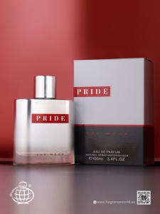 Fragrance World Pride Red Moon, Apa de Parfum, Barbati, 100 ml