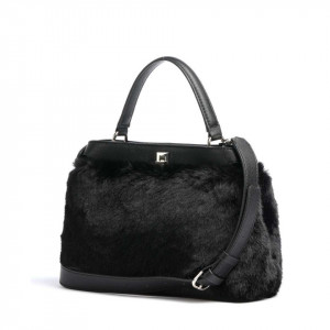 Geanta de mana Guess Gwen Turnlock Satchel - Img 2