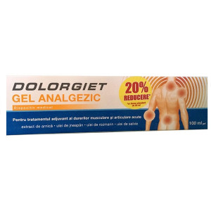 Gel analgezic Dolorgiet Zdrovit