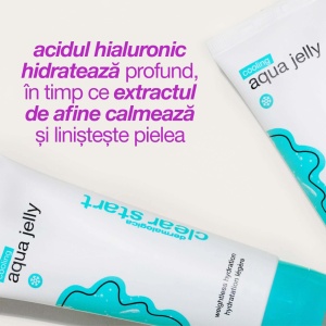 Gel racoritor cu acid hialuronic Dermalogica Clear Start, pentru fata si gat, zi si noapte, 59 ml