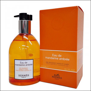 Hermes, Gel de maini si dus Eau de Mandarine Ambree, 300 ml - Img 2