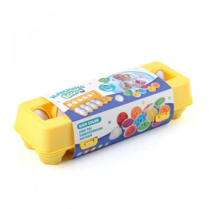 Joc Asocieri Matching eggs – Potriveste oua cu cifre Montessori Puzzle