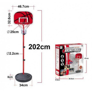 Joc Baschet cu Picior, Inaltime Reglabila 202 cm
