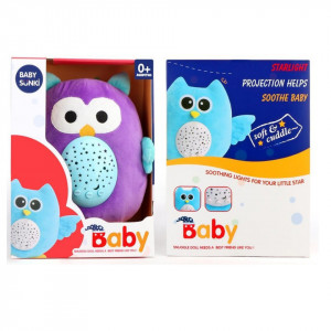 Jucaria de plus bufnita Boo cu sunete si lumini - Img 2