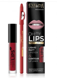 Kit de buze Oh! My Lips Matt Eveline Cosmetics - Img 1