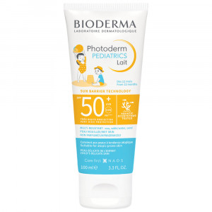 Lapte cu protectie solara SPF 50+ pentru copii Photoderm Pediatrics Bioderma, 100 ml
