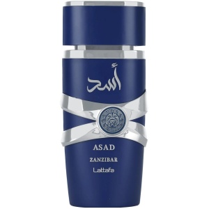 Parfum arabesc, Lattafa Asad Zanzibar, Apa de Parfum, Barbati, 100 ml