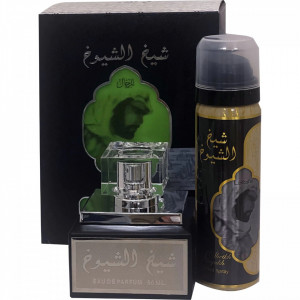 Lattafa Perfumes Sheikh Shuyukh Apa de Parfum 50ml + Deodorant Spray 50ml