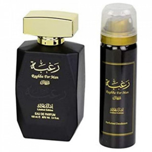 Lattafa Raghba For Man Apa de Parfum 100ml + Deodorant spray 50ml