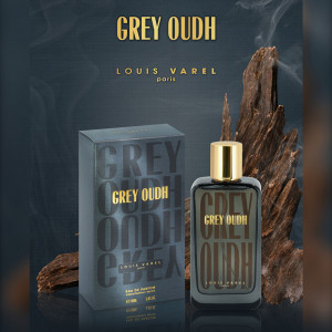 Louis Varel Grey Oudh Apa de Parfum, Unisex 100ml - Img 2
