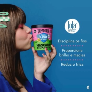 Masca de par anti-frizz Xapadinha, Lola Cosmetics, 450 g