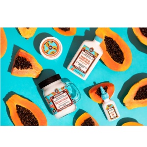Masca de par pentru reparare intensa cu papaya si keratina Bemdita Ghee Lola Cosmetics, 350 g