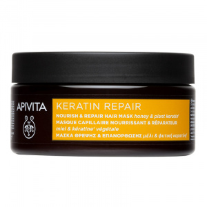 Masca reparatoare cu keratina Apivita, 200 ml