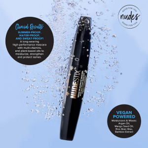 Mascara NUDESTIX Vegan Splashproof, 12 ml - Img 3