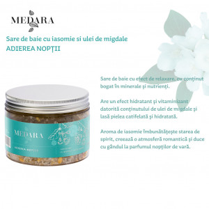 MEDARA SARE BAIE IASOMIE SI ULEI MIGDALE 500GR MEBRA - Img 2