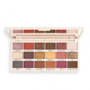Paleta de farduri Makeup Revolution I Heart, Latte Coffee Time 1