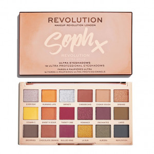 Paleta fard de pleoape, Makeup Revolution, Soph, Extra Spice - Img 2