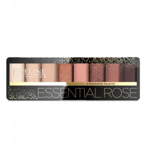 Paleta fard, Eveline Cosmetics, Essential Rose, 8 nuante