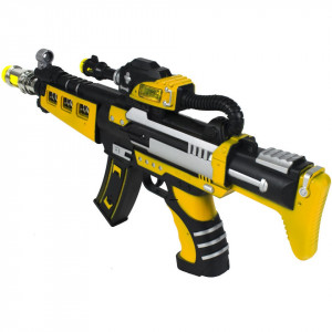 Pistol jucarie Phantom cu sunete si lumini, 40 cm