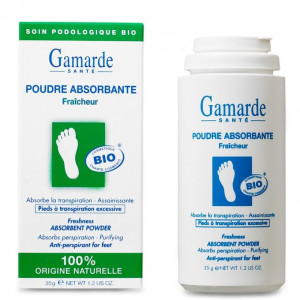 Pudra absorbanta pentru picioare Gamarde