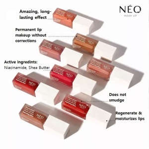 Ruj lichid Intense Serum Long Lasting Liquid Lipstick Neo Make Up, 4.5 ml