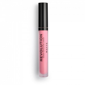Makeup Revolution, Matte, Vegan, Liquid Lipstick, 137, Cupcake, 3 ml