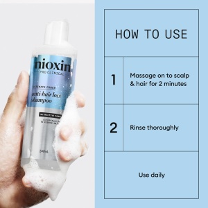 Sampon impotriva caderii parului Ultimate Power Nioxin, 240 ml