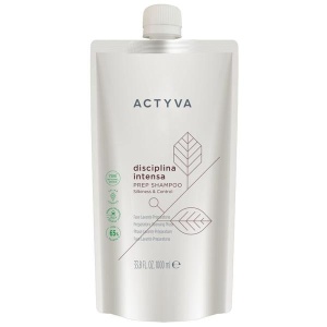 Sampon Preparator - Kemon Actyva Disciplina Intensa Prep Shampoo Pouch Bag, 1000 ml