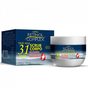 Scrub de corp Retinol Complex cu Ulei din 31 IERBURI AROMATE, 250ml