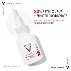 Ser antirid Vichy Liftactiv Retinol Specialist pentru riduri pronuntate, 30 ml