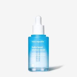Ser facial hidratant si revitalizant cu 11 tipuri de acid hialuronic Face Republic, Hydro Boost Solution, 45 ml