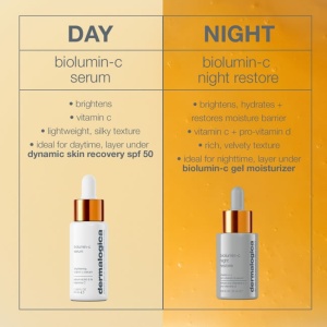 Serum de noapte Dermalogica Biolumin-C – cu vitamina C si provitamina D pentru ten, 25 ml