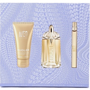 Set cadou Alien Goddess Thierry Mugler, Femei, Apa de Parfum, 60 ml + Lotiune de corp 50 ml + Apa de Parfum, 10 ml