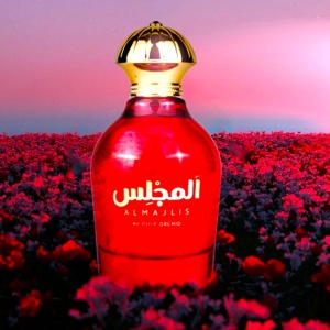 Set cadou Althea cu Apa de Parfum, Gulf Orchid, Almajlis Femei, 110 ml si esarfa