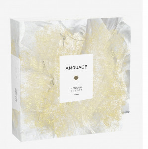 Set cadou Amouage Honour, Femei, Apa de Parfum, 100 ml + Lotiune de corp 60 ml +  Gel de dus 60 ml