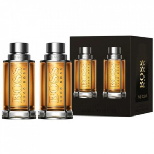 Set Apa de toaleta Hugo Boss The Scent Eau de Toilette 50ml + Eau de Toilette 50ml, Barbati, 100 ml