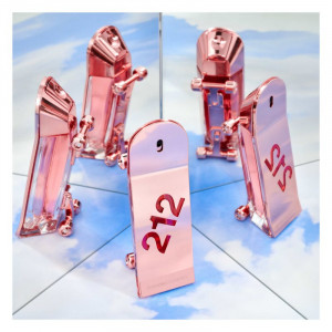 Set Cadou Carolina Herrera 212 Heroes Woman, Apa de Parfum - Img 4