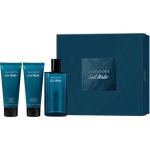 Set Cadou Davidoff Cool Water, Barbati Apa de Toaleta, 125 ml + Gel de Dus 75 ml + After Shave Balsam, 75 ml