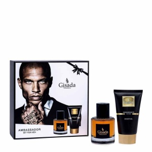 Set cadou Gisada Ambassador Men, Apa de Parfum, 50 ml + Gel de dus, 100 ml