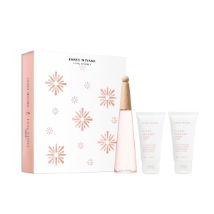 Set cadou Issey Miyake L'Eau d'Issey Pivoine Peony, Femei, Apa de Toaleta Intense 50 ml + Lotiune de corp, 2 x 50 ml