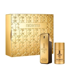 Set Cadou Paco Rabanne 1 Million Apa de Toaleta Barbati, 100 ml + Deodorant stick, 75 ml