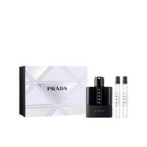 Set Cadou Prada Luna Rossa Black, Apa de Parfum, Barbati